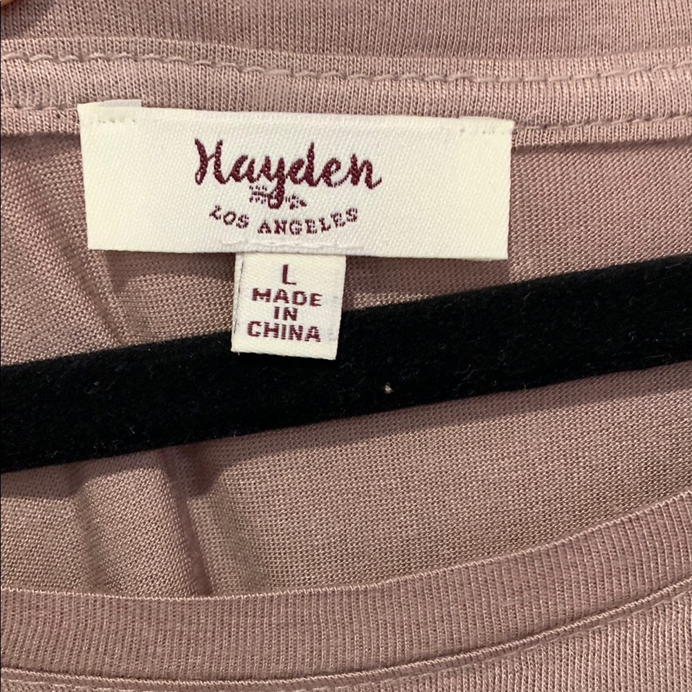 🆕 Women’s Hayden LA Casual Tan Long Sleeve Dress - Picture 2 of 8